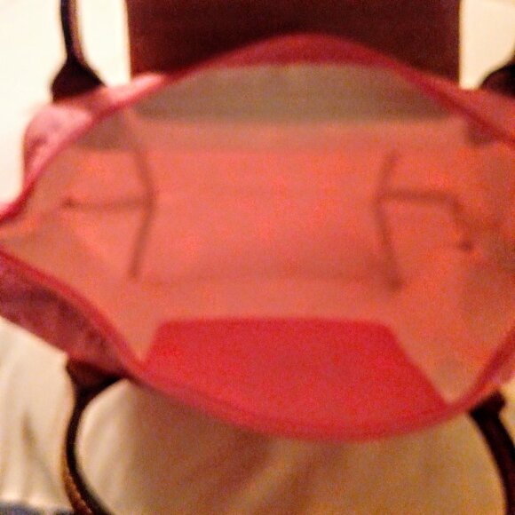 NWT Longchamp Le Pliage Small Pink Handbag - Picture 9 of 10